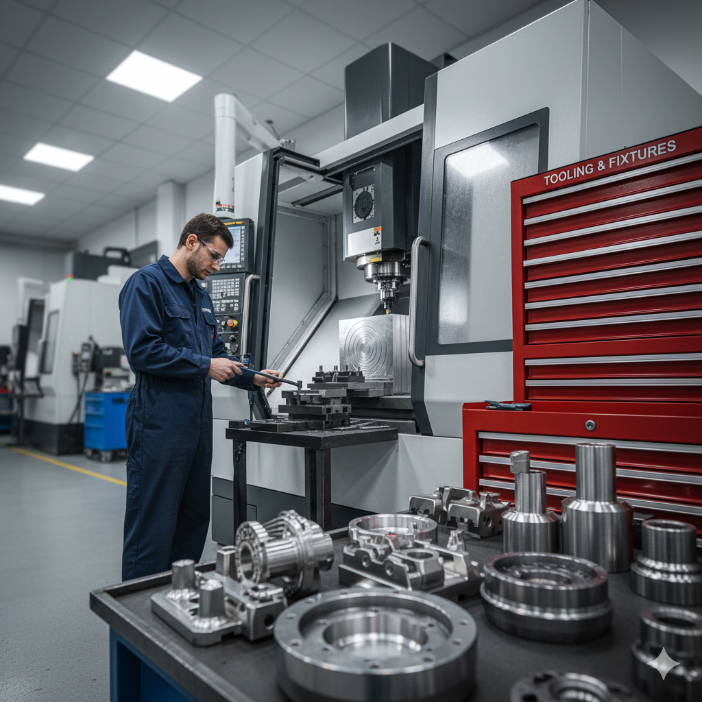 CNC and VMC machining